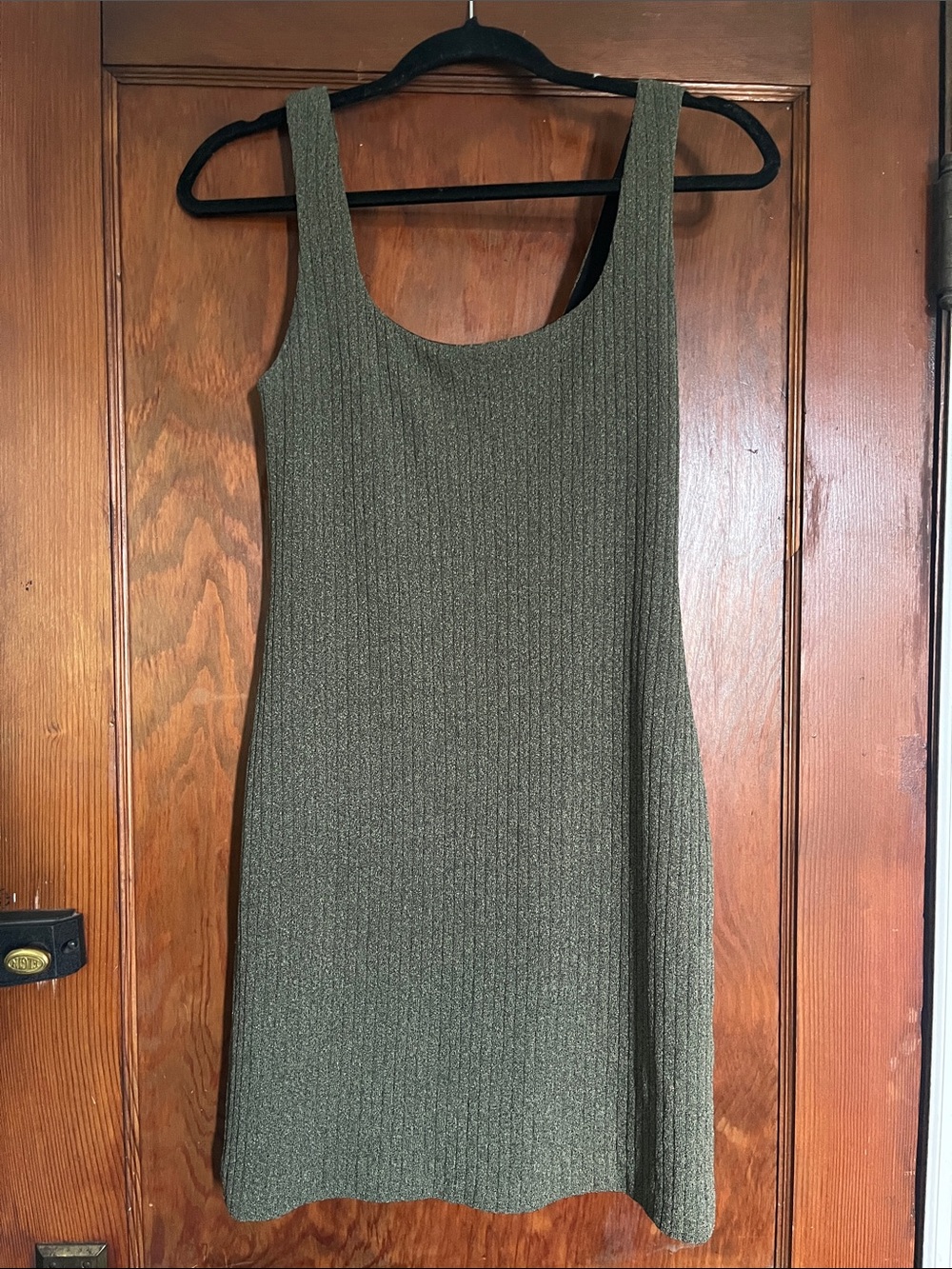Vintage Green Mini Dress